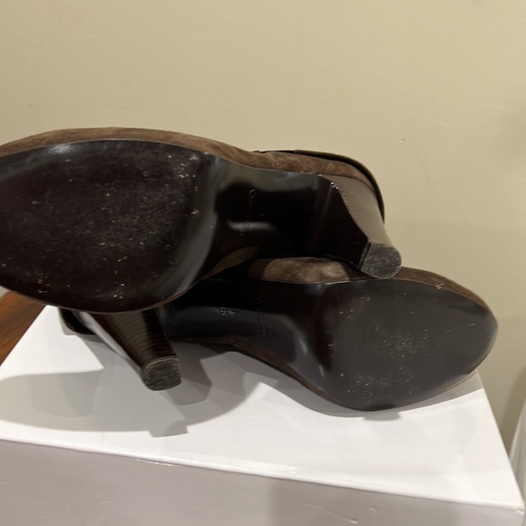 Coach Boots Size 11 Brown Suede - Picture 4 of 4